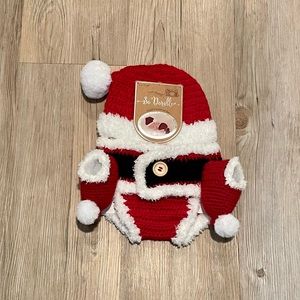 Santa outfit, 0-6 months NWT